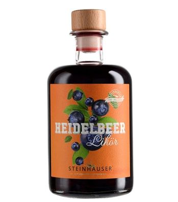 Steinhauser Heidelbeer Likör (25 % vol, 0,5 Liter)