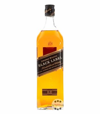 Johnnie Walker Black Label 12 Jahre Blended Scotch Whisky (40 % vol., 1 Liter)