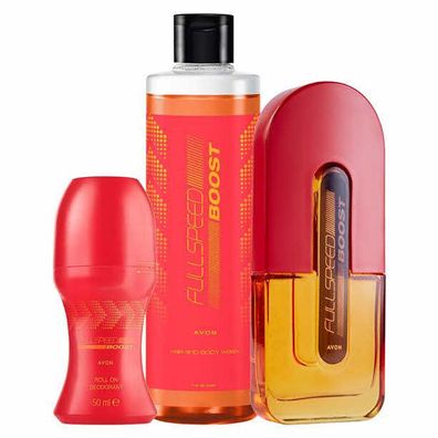 AVON Full Speed Boost Duft-Set 3-teilig für Ihn