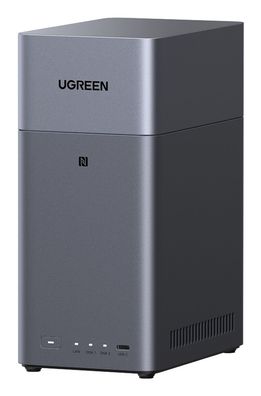 UGREEN DH2300 2-bay NAS ARM A72 + A53 Diskless EU + HDMI Cable