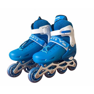 Kinder Inlineskates Größenverstellbar mit Aluminium Rahmen