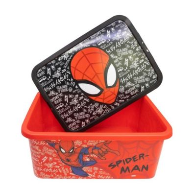 Spider-Man Urban Web Aufbewahrungsbox 13 l Kinderzimmer Box für Spielzeug