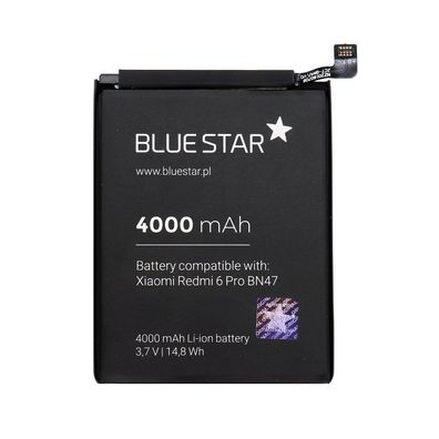 Bluestar Akku Ersatz kompatibel mit Xiaomi Redmi 6 Pro 3000mAh Li-lon Austausch