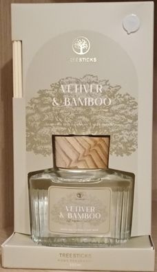 Treesticks Raumduft vetiver &amp; verbena 200 ml Duftstäbchen