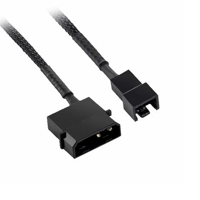 H28 4-Pin Molex auf 3/4-Pin Adapterkabel, Molex Lüfter Verteilerkabel für PC 27cm