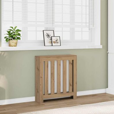 vidaXL Heizkörperverkleidung Artisan-Eiche 78x20x82 cm Holzwerkstoff