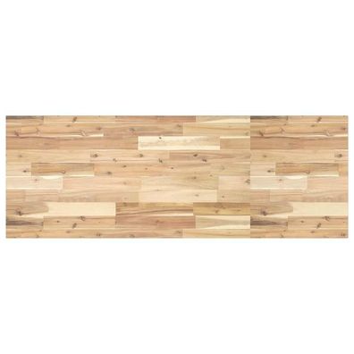 vidaXL Schreibtischplatte Unbehandelt 160x50x2 cm Massivholz Akazie