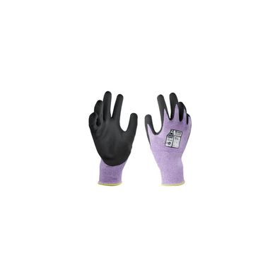 Nitrex 285RP Gr. XL lila/schwarz 5 Paar/Btl