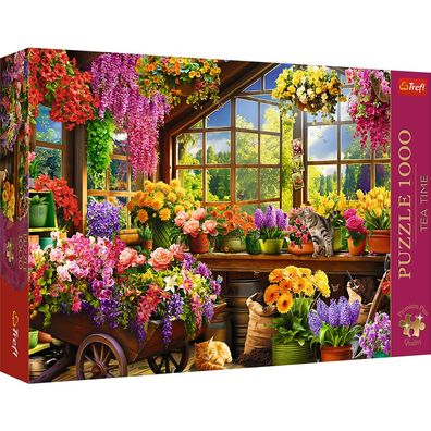 Trefl, Vorbereitung auf den Frühling, 1000 Teile Premium Plus Puzzle