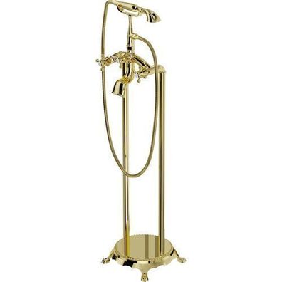 Mexen Retro freistehende Wannenbatterie, Gold - 75933-50