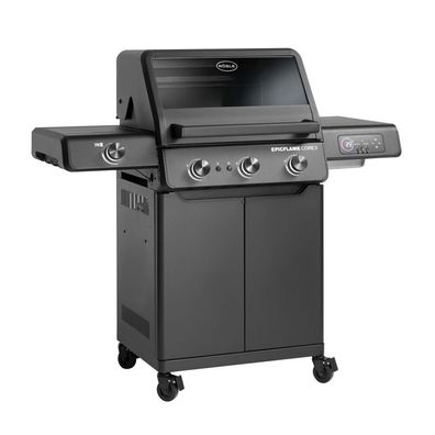 Rösle Gasgrill Epicflame Core 3 Schwarz mit Primezone 251164