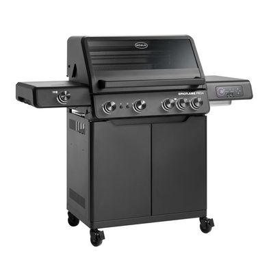 Rösle Gasgrill Epicflame PRO 4 Schwarz mit Primezone und Backburner 251165