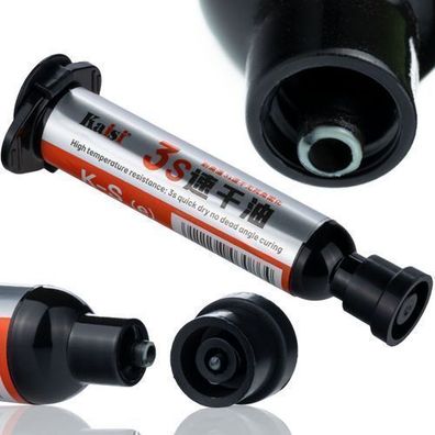 Rosfix UV-Soldermaske 3S – Schwarz 10g Spritze | 365nm Aushärtung
