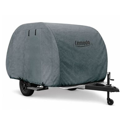 Wohnwagen Schutzhülle 240x170x150cm, 4-lagig Tropfenform : S