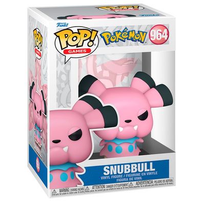 Funko 70929 - Pop! Games - Pokemon Snubbull #964 Sammelfigur Collect