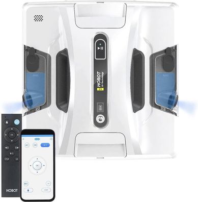 NEU Fensterputz Roboter Dual Sprüher Sprachausgabe App für Reinigung Glas Kachel