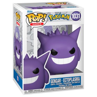 Funko 80311 Pop! Games Pokemon Gengar Ectoplasma #1031 Sammelfigur Collect