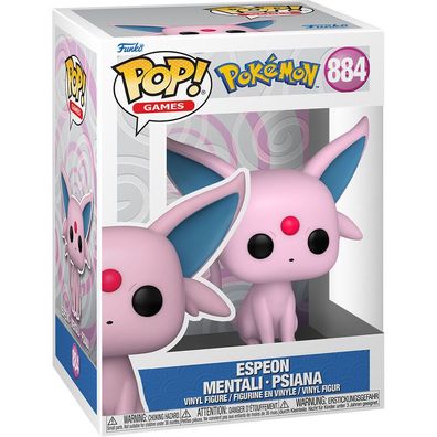 Funko 69076 - Pop! Games - Pokemon Espeon / Psiana #884 Sammelfigur Collect