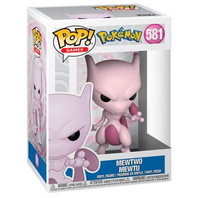 Funko 31528 - Pop! Games - Pokemon Mewtwo #581 Sammelfigur Collect