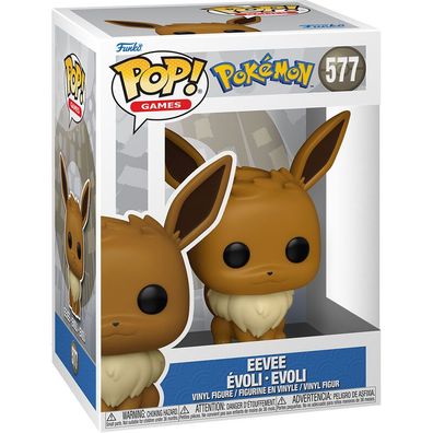 Funko 64637 - Pop! Games - Pokemon Eevee #577 Sammelfigur Collect