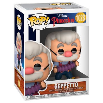 Funko 51536 - Pop! - Disney Pinocchio Geppetto #1208 Sammelfigur Collect