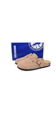 Birkenstock Boston Soft Footbed Clog sandfarben
