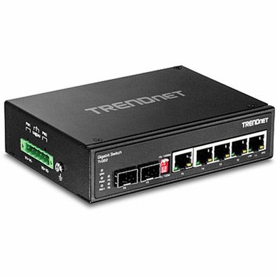 TRENDnet Industrie Switch 6 Port Gbit IP30 Metall