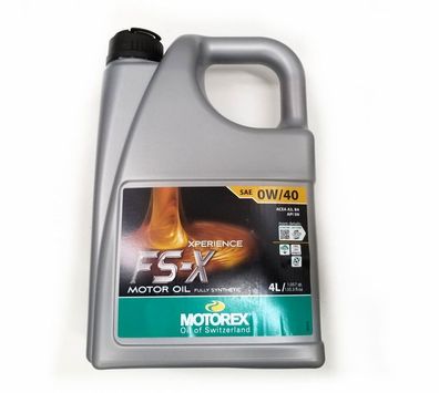 Motoroil 0W40 (4-Liter) FS-X Xperience
