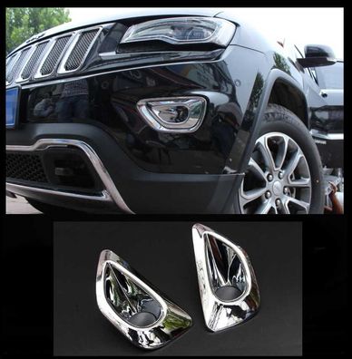Nebellampeneinsatz chrom paar Jeep Grand Cherokee außer SRT Bj:14-18