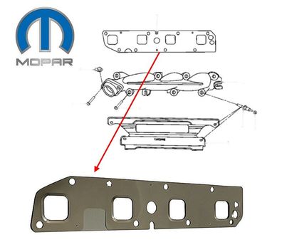 Dichtung Krümmer RH 5.7L RAM 1500 Bj:03-08 / Durango Bj:04-08 / Grand Cherokee