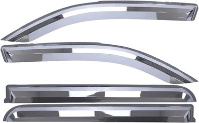 Seitenscheibenwindabweiser Ram 1500 (Gen.5) Crew Cab (steckbar) chrom