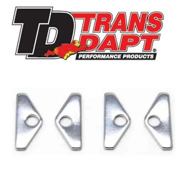 Andruckverstärker 4er Set chrom Chevrolet 283 350 400 454