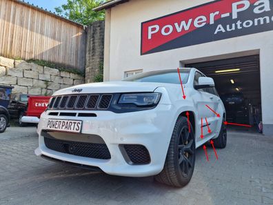 Seitenschwelle & Kotflügelverbreiterung Jeep Grand Cherokee SRT Bj:14-22 (Gebraucht)