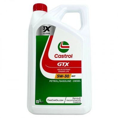 Castrol GTX 5W-30 RN17 5 Liter