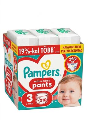 Pampers Active Baby Pants ((Verschiedene Größe)