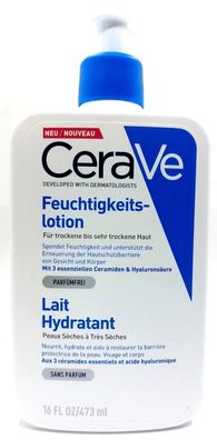 CERAVE Feuchtigkeitslotion FÜR Trockene HAUT 473ML