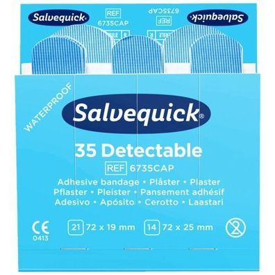 Salvequick® Detectable Pflaster REF51030127