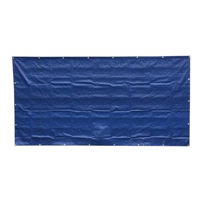 Bauzaunplane blau 160g/m² PE 1,76x3,41m Sichtschutz