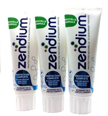 3x Zendium Zahnpasta Protection Complete (3x75 ml) PZN 18725488