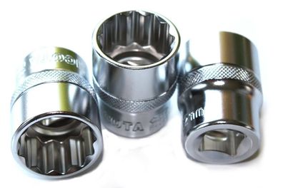 Cr-V Stecknuss 1/2 Zoll 17mm