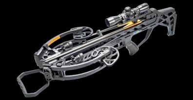 Compound Armbrust Chester 200 LBS - 425 FPS Schwarz / Tarnfarbe
