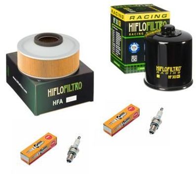 Wartungssatz Ölfilterset Zündkerze spark splug passt an Kawasaki Vn 800 95-06