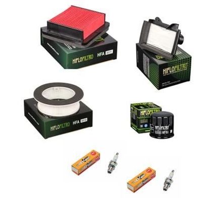 Wartungssatz Ölfilterset Zündkerzen spark splug passt an Yamaha Xp 530 17-19