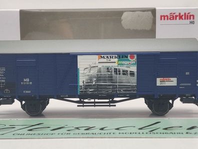 Märklin H0 AC 48511 ged. Güterwagen "M. Magazin JW'11" Glt23 / NEM / MB / OVP