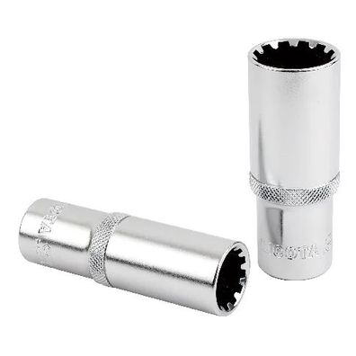 1/2 Zoll Vielzahn Nuss aus CrV-Stahl mit GearLock, 76mm, 30mm