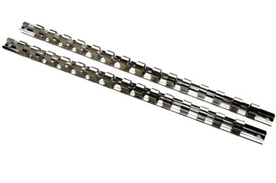 Stecknuss Schiene 1/4 Zoll Halterung mit 15 Clips