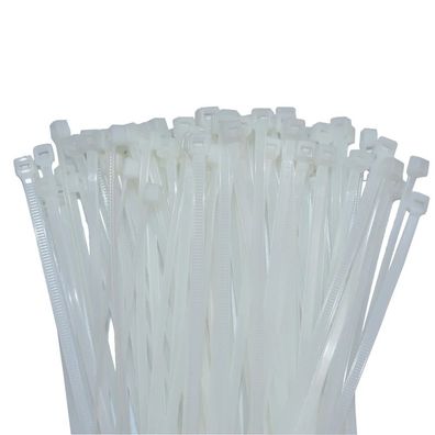 1000 Kabelbinder 710x9,0mm Natur weiß PA6.6 für sichere Bündelung