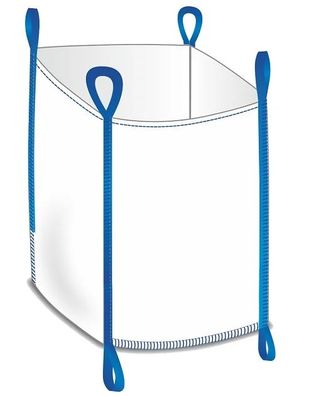 Big Bag 90x90x90, 1000kg Tragkraft, offen, unbeschichtet