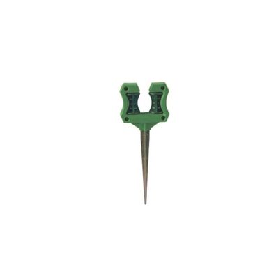 Schlauchführung mit Erdspieß, Garten Schlauchhalterung - robust & wetterfest