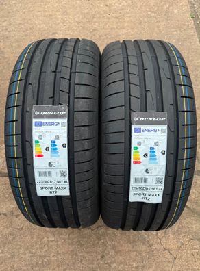 2x Sommerreifen 225/50 ZR17 98Y XL Dunlop SP Sport Maxx RT2 DOT26 NEU